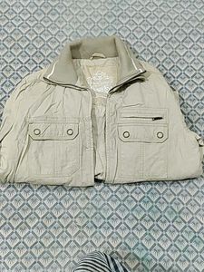 Beige Utility Jacket