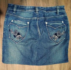 Denim Skirt 100% Cotton