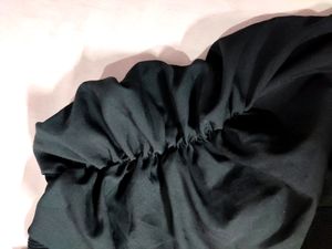 Black Pinteresty Ribbed Top