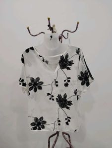 Floral Applique Top