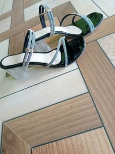 Sale !!! Black Shimmer Party Wear Heels