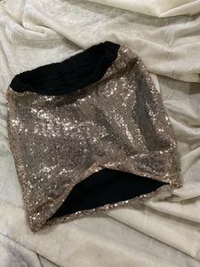 Gold Sparkle Skirt