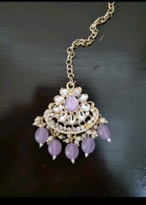 Elegant Jewelry Set Lavender Color