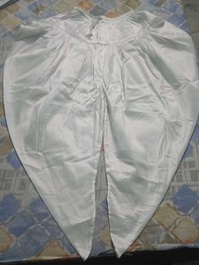 White Ethnic Dhoti Pant