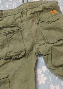 Olive Green Cargo Pants