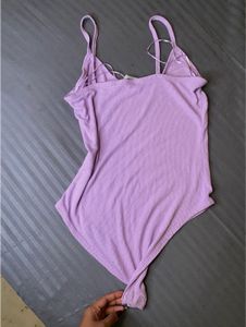 lilac fitted bodysuit💜