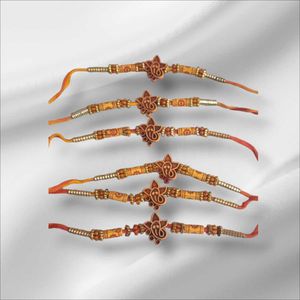 Handcrafted Rakhi With Roli Chawal