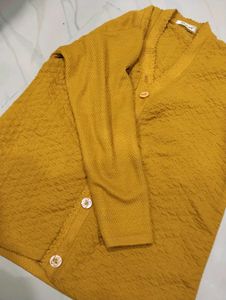 Mustard Yellow sweater winter wear