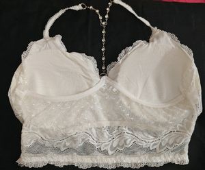 Lace Bralette with Back Detail