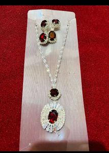 Elegant Necklace &amp; Earring Set new wdt tag