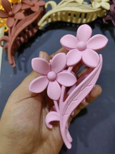 Floral Hair Clip (Set Of 7)