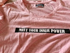 Set Of 2 Solid Casual T Shirts