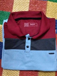Color Block Polo Shirt