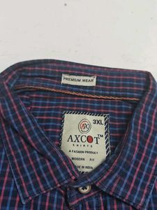 AXCOT Plaid Button-Down Shirt - XXL