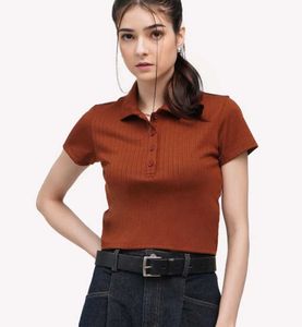 Brown Polo T Shirt