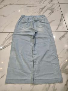 Light Wash Wide Leg Jeans