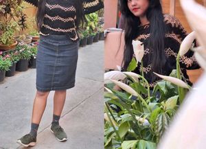 Stylish Black Lace Top