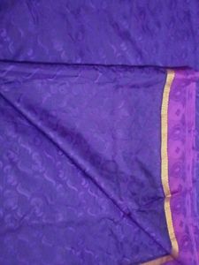 Excellent double shade silk saree