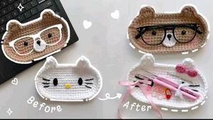 Crochet Glasses Holder🕶️