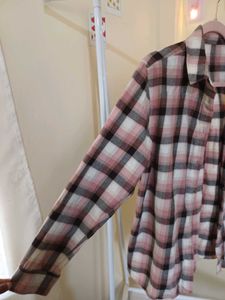 Pink plaid Flannel