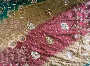 Heavy Embroidered Saree