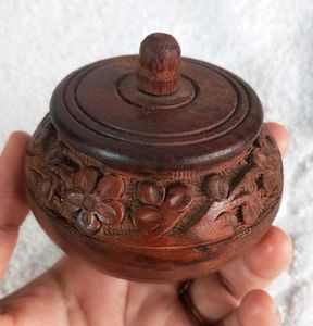 Rosewood Trinket Box with Lid