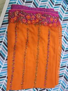 beautiful partywear saree