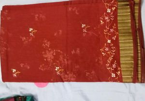 Floral Print Saree