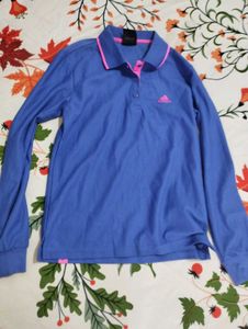 Adidas Long Sleeve Polo Shirt