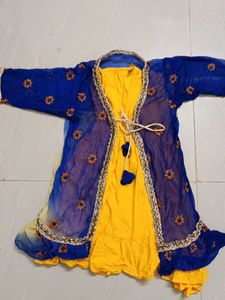 Yellow Sundress With Shrug