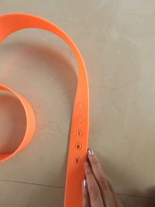 Neon Orange Adjustable Belt