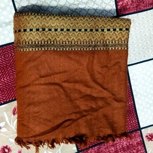 Brown Winter Shawl