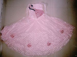 very pretty pink gown