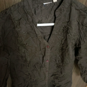 Chocolate brown vintage shirt