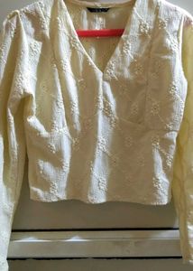 Crochet Knit Top