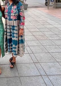 Floral Embroidered Dress