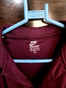 Nike Purple Graphic Polo Shirt