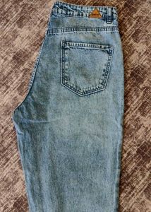 Ripped Blue Denim Jeans