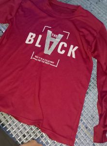 Maroon Graphic T-Shirt