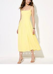 Savana Butter Yellow Dress