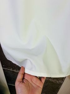 White Cutout Shirt Dress