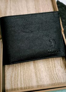 USPA Black Wallet