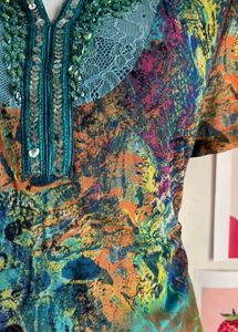 Bedazzled And Sequins Y2K Dress