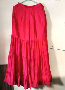 Floral Print Dress With Plazo / Sharara