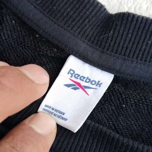 Reebok Black Sweatshirt For Mens And Womens