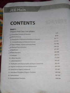 JEE Main Chemistry Book