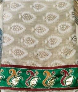 Elegant Printed Saree 5meter with Beautiful Border