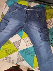 Beever Cargo Denim Pants