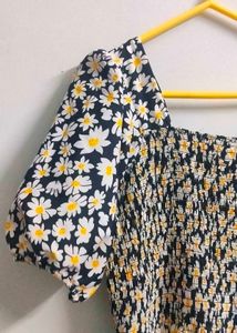 Floral Print Gown