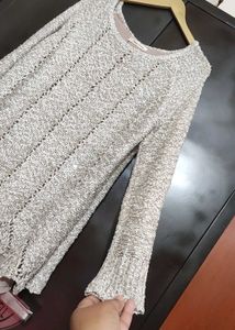 Cream Color Winter Top For Girl Or Woman 42 Bust